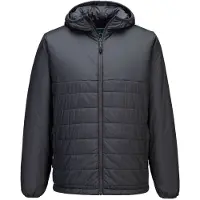Portwest Baffle Jacket S608 Professional Hooded Insulated Waterafstotend | Maat: M