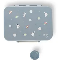 Citron Tritan Lunchbox - 4 compartimenten - 17x21x5cm - Spaceship