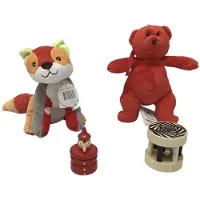 Happy horse muziekdoos Beer / pluche knuffel / tandendoosje Pinokkio / baby rammelaar / kraam cadeau kraampakket