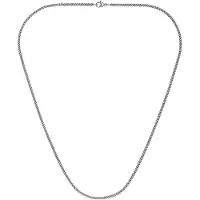 Traveller Ketting - Heren - Edelstaal - Zilverkleurig - Made in Germany - Schakelketting - Duurzaam - 50cm x 2,1mm - 187104
