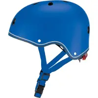 Globber Helm - Helm Primo XS/S Navy Blue - blauw- LED verlichting - ABS helm met EPS schuim - verstelbaar - XS-S 48-53cm
