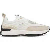 Pepe Jeans Sneakers laag 'Lucky Print' beige / donkerbeige / wit