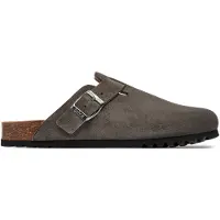 Scholl Klomp Men Olivier Suede Grey-Schoenmaat 41