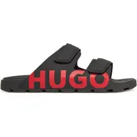 HUGO Muiltjes 'Evander' rood / zwart