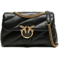 Pinko Schoudertas 'Love Classic' zwart