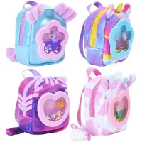 Real Littles Liquid Charms mini Rugtasjes met 6 accessoires