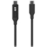 Ubiquiti UACC-Cable-USB-100W-0.3M-BK USB-kabel 0,3 m USB C 0,48 Gbit/s Zwart, Grijs