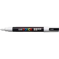 Posca acrylmarker - fijn PC-3M - 0,9-1,3 mm - wit