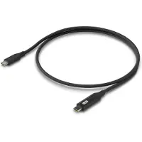 Ubiquiti UACC-Cable-USB-100W-1M-BK USB-kabel USB C Zwart, Grijs