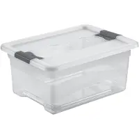 Keeeper Cornelia PP (Polypropeen) Opbergdoos 24 L Met deksel Transparant 29,5 x 30 cm