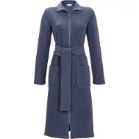 Ringella Blauwe fleece badjas - Blauw - Maat - 38