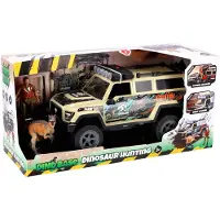 Dino Base speelgoed terreinwagen met dino, licht en geluid - avontuurlijk kinderspeelgoed.