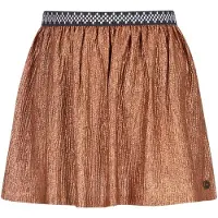 Like Flo A-lijn rok met glitters koperbruin Meisjes Polyester Effen - maat 134/140