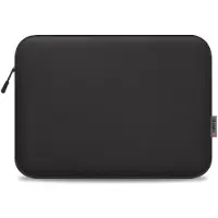 Haweel Premium 13 Inch Laptop Sleeve | Waterdichte Aktetas met Rits | Beschermende Tas voor 12 tot 13,5 Inch Laptops, MacBook en Ultrabook Zwart