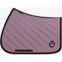 Cavalleria Toscana Diamonds & Lines Quilted Zadeldek Full Navy