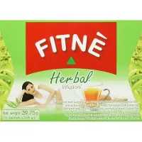 Fitne Groene Thee met Senna Bladeren 6-pack (6 x 40 g) – Detox Thee met Garcinia | Kruidige Afslankthee met Laag Cafeïnegehalte, Thaise Afslankthee met Kajal Sticker