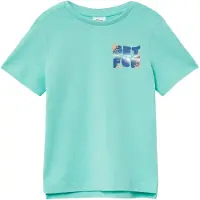 s.Oliver Red Label Shirt blauw / aqua / oranje / wit