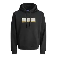 Jack & Jones Sweatshirt 'JORINWOOD' crème / mosterd / zwart