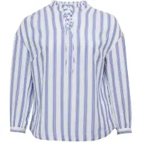 s.Oliver Blouse royal blue/koningsblauw / wit