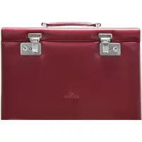 Windrose Sieraden-bewaring 'Merino' rood