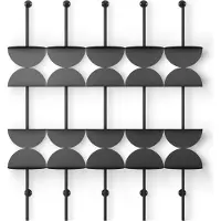 Umbra SOLIS ADJUSTABLE SHELVES BLACK