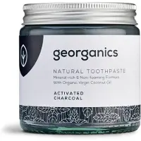 Georganics natuurlijke tandpasta | houtskool | fluoridevrij | 60 ml