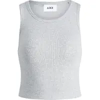 JJXX Top 'Fallon' lichtgrijs