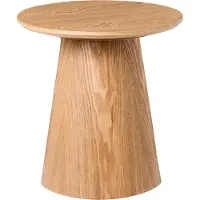 Beliani WENLOCK - Bijzettafel - Lichtbruin - MDF
