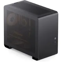 Jonsbo U4 Mini Mesh Micro-ATX-Gehäuse - schwarz Micro-tower Behuizing, Gaming-behuizing, PC-behuizing Zwart