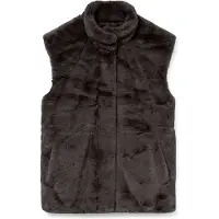 Vero Moda - VMSONJAPOPPY FAUX FUR WAISTCOAT GA BOO Dames Gilet