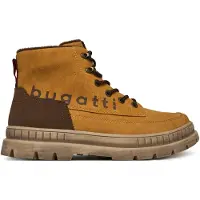 Bugatti Veterboots 'Pallario' camel / bruin / geel