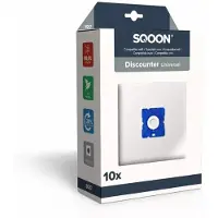 SQOON Stofzuigerzak Discounter 10st Stofzuigerzak