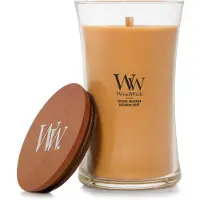 Woodwick golden bourbon large candle