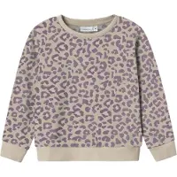 Name it Sweatshirt 'DAVINA' sand / lichtlila