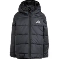 Adidas Sportjas 'Essentials 3-Stripes Padded Jacket' zwart / wit