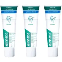 Elmex Tandpasta - Sensitive Professional Gentle Whitening - Voordeelverpakking 3 x 75 ml