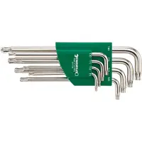 Stahlwille 10771/8 SATZ KUGELKOPF-WINKELSCHRAUBENDREHER TORX 8TLG. Haakse schroevendraaier