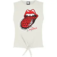 The Rolling Stones Top - Amplified Collection - 94/95 - S tot XL - voor Vrouwen - wit | Maat L