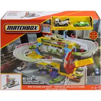 Matchbox Mattel speelgoed wasstraat speelset met auto’s - interactief autospel.