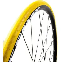 Tannus buitenband New Slick Airless 28 x 1.00 (25 622) geel
