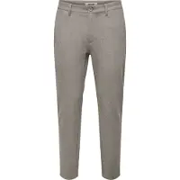 Only & Sons Chino 'ONSMark' grijs gemêleerd