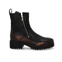 Piedi Nudi Coco 09.02 black anthracite dames enkellaarzen sportief