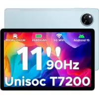 Doogee Tab A9 Pro+ - Tablet - 30GB RAM (6GB+24GB) - 128GB ROM（TB/TF）- 11Inth 90Hz HD+ - 8580mAh - Android 15 - Unisoc T7200 - Dual Speakers - Blauw