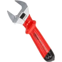 Irega 92 VDE Geïsoleerde Moersleutel 8 Inch – Verstelbare Sleutel – Chroom – Rechtsdraaiend – Bek 39 mm