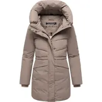 MARIKOO Wintermantel 'Delilah 16' donkerbeige