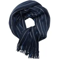 Casa Moda Sjaal blauw, Gestreept