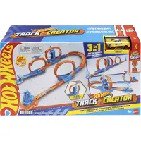 Hot Wheels Triple Loop Track Oranje Kinderen