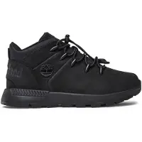 Timberland Kids Sprint Trekker veterschoenen leren mid-top schoenen zwart (31), Leer, Plat, Casual, kinderkledi TB0A2F7C0151