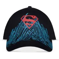 Difuzed Superman Logo Baseballpet