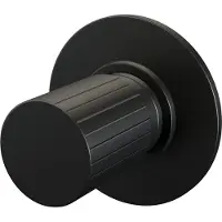 Brauer Stripe Inbouw Stopkraan - Mat Zwart - Kranen, Douchekranen, Inbouw Douchekranen - 8720724564580 - Kranen, Douchekranen, Inbouw douchekranen